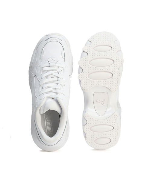 PUMA(プーマ)の「PUMA プーマ ウィメンズ パルサー ウェッジ バッジ スニーカー(スニーカー・レディース・ホワイト・22.0cm/22.5cm/24.5cm/25.0cm/25.5cm/23.0cm/23.5cm/24.0cm)」の10枚目の写真