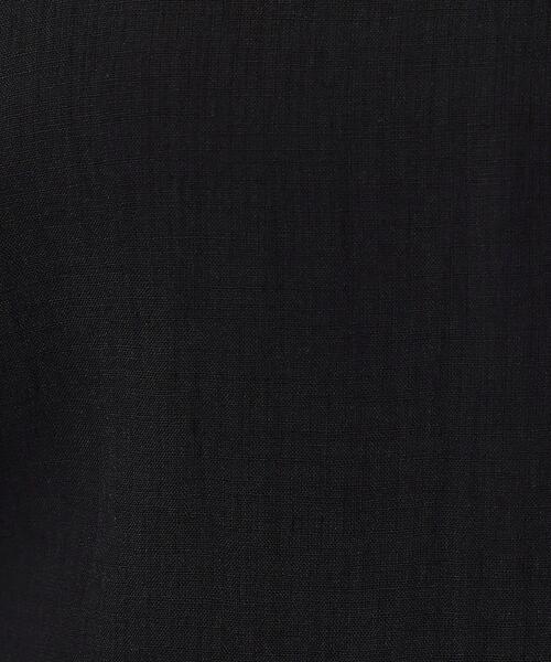 【セール】【シアー／麻調合繊】スラブスキッパーネックブラウス（シャツ/ブラウス）｜UNTITLED（アンタイトル）
