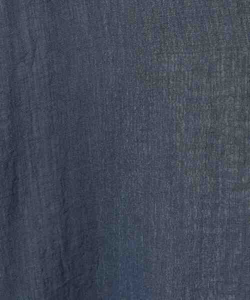 【セール】【シアー／麻調合繊】スラブスキッパーネックブラウス（シャツ/ブラウス）｜UNTITLED（アンタイトル）