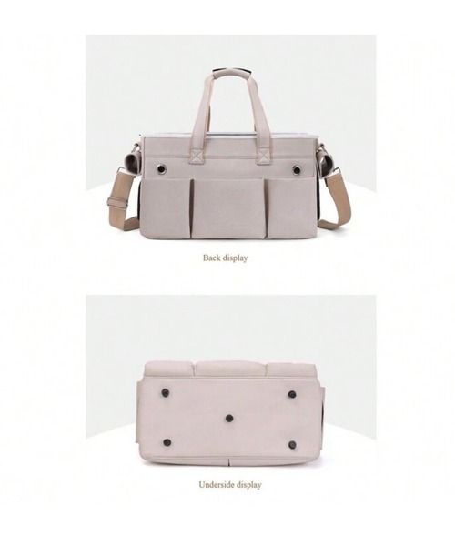 NOLITA LABORATORY(ノリータラボラトリー)の「【 NOLITA / ノリータ 】ペット キャリーバッグ 犬 猫 ショルダーバッグ キャリーケース(ペット用キャリーケース・レディース・オフホワイト/ブラック/ネイビー/ベージュ・FREE)」の9枚目の写真