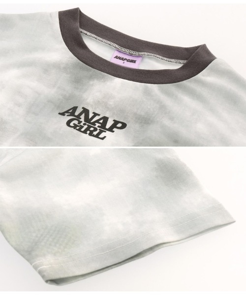 ANAP GiRL(アナップガール)の「チュール重ねタイダイ柄ワンピース(ワンピース・キッズ・ラベンダー/グレー・M/S/XS)」の19枚目の写真