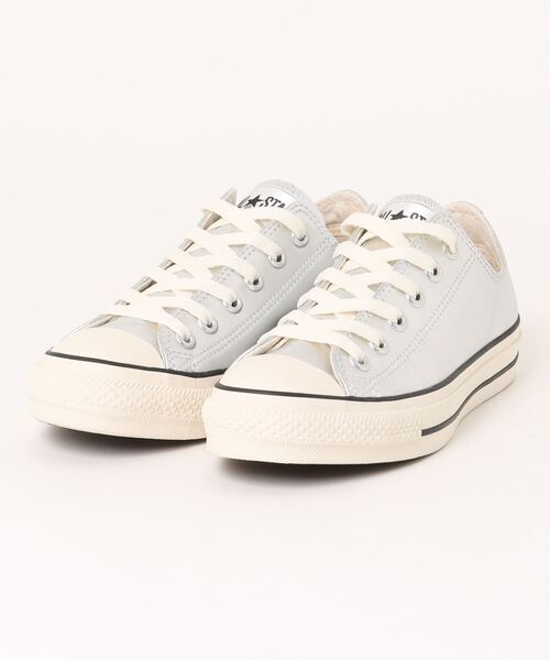 DouDou(ドゥドゥ)の「【CONVERSE】レザーオールスター?OX(スニーカー・レディース・シルバー・24cm/24.5cm/23.5cm)」の9枚目の写真