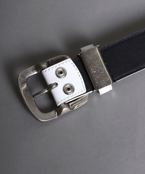 Levi's（リーバイス）の「【Levi's】スクエアバックル 35mm シングルピン ハトメ アイレット ベルト（ベルト・メンズ・ホワイト/ブラック/ダークブラウン/レッド・FREE）」の7枚目の写真