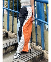 EVRIS | カラーブロッキングトラックパンツ(その他パンツ)