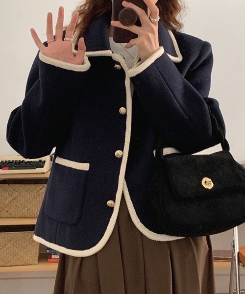 LAC-VERT（ラック・ヴェール）の「ステンカラーコート（ステンカラーコート・レディース・マスタード・FREE）」の3枚目の写真