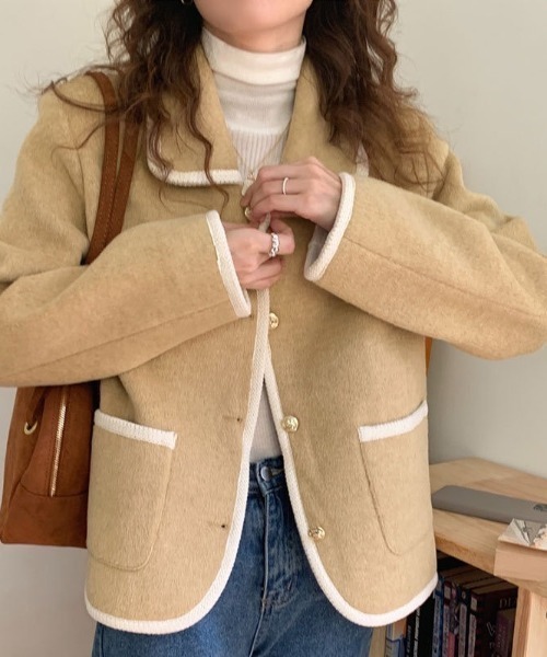 LAC-VERT（ラック・ヴェール）の「ステンカラーコート（ステンカラーコート・レディース・マスタード・FREE）」の4枚目の写真