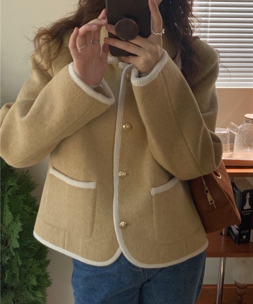 LAC-VERT（ラック・ヴェール）の「ステンカラーコート（ステンカラーコート・レディース・マスタード・FREE）」の6枚目の写真