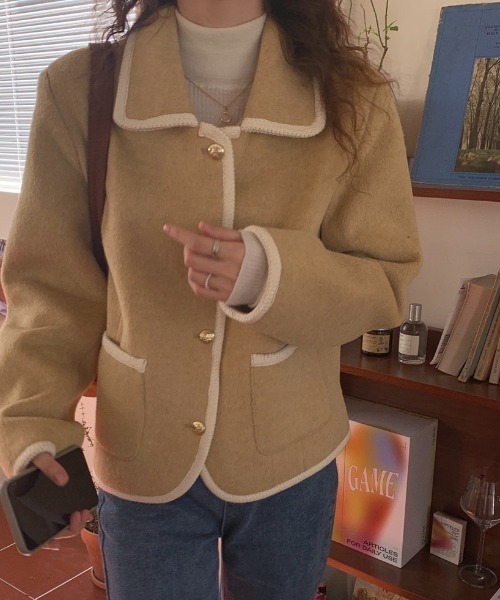 LAC-VERT（ラック・ヴェール）の「ステンカラーコート（ステンカラーコート・レディース・マスタード・FREE）」の7枚目の写真