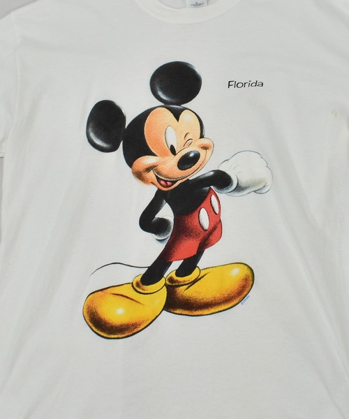 DISNEY VINTAGE（ディズニーヴィンテージ）の「【ヴィンテージ古着】90's Disney / ディズニー ミッキー Tシャツ ハイチ製（Tシャツ/カットソー・メンズ・ホワイト・X-LARGE）」の13枚目の写真