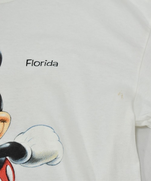 DISNEY VINTAGE（ディズニーヴィンテージ）の「【ヴィンテージ古着】90's Disney / ディズニー ミッキー Tシャツ ハイチ製（Tシャツ/カットソー・メンズ・ホワイト・X-LARGE）」の12枚目の写真
