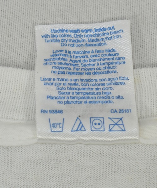 DISNEY VINTAGE（ディズニーヴィンテージ）の「【ヴィンテージ古着】90's Disney / ディズニー ミッキー Tシャツ ハイチ製（Tシャツ/カットソー・メンズ・ホワイト・X-LARGE）」の8枚目の写真