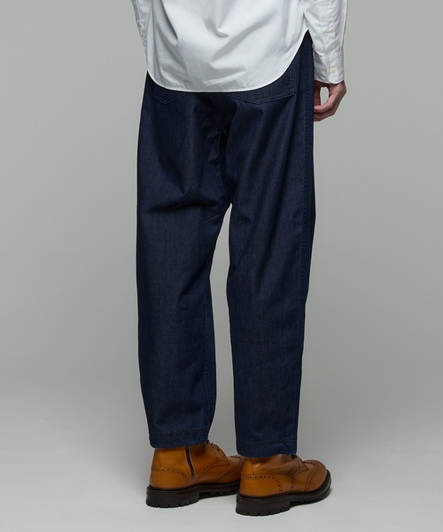 COMME des GARCONS HOMME（コム デ ギャルソン・オム）の「デニム ラミネート加工 イージーパンツ（デニムパンツ・メンズ・インディゴブルー・L/M/S）」の6枚目の写真