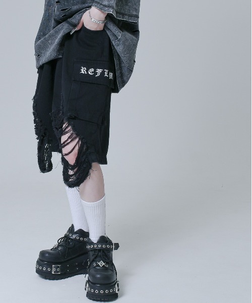 REFLEM（レフレム）の「『REFLEM/レフレム』プラットフォームシューズ（スニーカー・レディース・ブラック・24/23/27/26）」の9枚目の写真