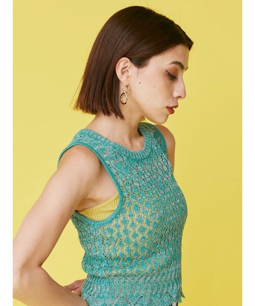 EVRIS（エヴリス）の「DEFORMATION CURVEピアス（ピアス（両耳用）・レディース・ゴールド/シルバー・FREE）」の5枚目の写真