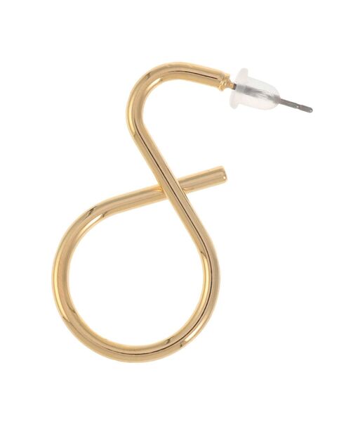 EVRIS（エヴリス）の「DEFORMATION CURVEピアス（ピアス（両耳用）・レディース・ゴールド/シルバー・FREE）」の7枚目の写真