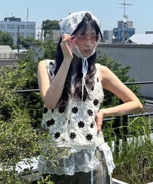 NUMBER (N)ine ニットベスト ベージュ早い者勝ち❗️ ノーク N.O.R.C コットンカシミヤニットベスト （チャコール