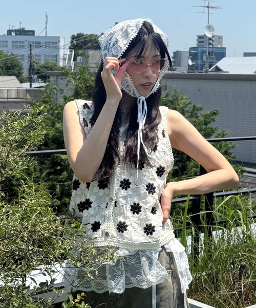 セール】◎アソート かぎ針編み クロシェベスト【ZOZOTOWN限定アイテム