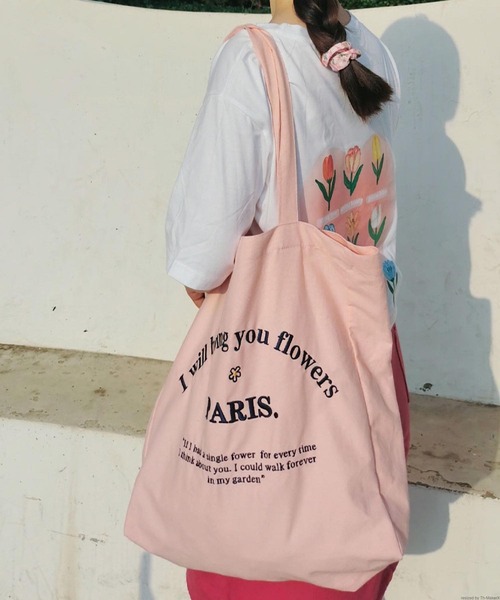 Liaa/ロゴ刺繍 トートバッグ A18380（トートバッグ）｜TONE