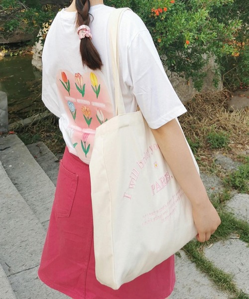 セール】Liaa/ロゴ刺繍 トートバッグ A18380（トートバッグ）｜TONE