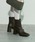 MAISON SPECIALi]XyVj́uLogo Square Short Boots/SXNGAV[gu[cyMAISON SPECIAL/]XyVziu[cjvbuE