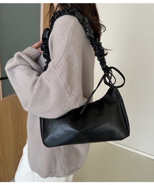 00's vintage レザーハンドバッグスタッズy2k ギャル