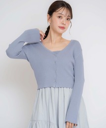 NOELA | フレアスリーブニットカーデ(カーディガン/ボレロ)