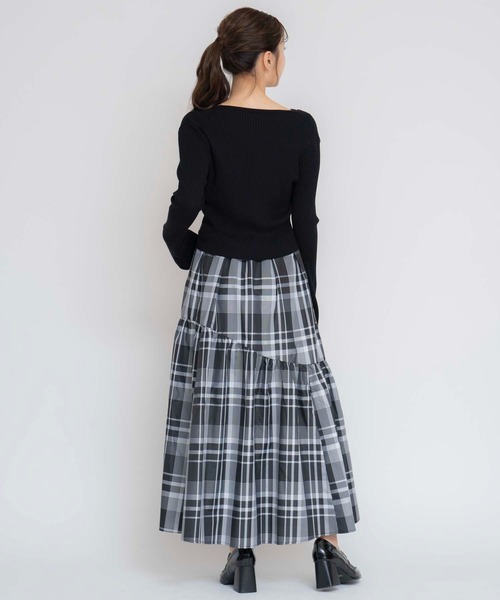 NOELA(ノエラ)の「フレアスリーブニットカーデ(カーディガン/ボレロ・レディース・ボルドー/サックスブルー/ブラック・フリー)」の15枚目の写真