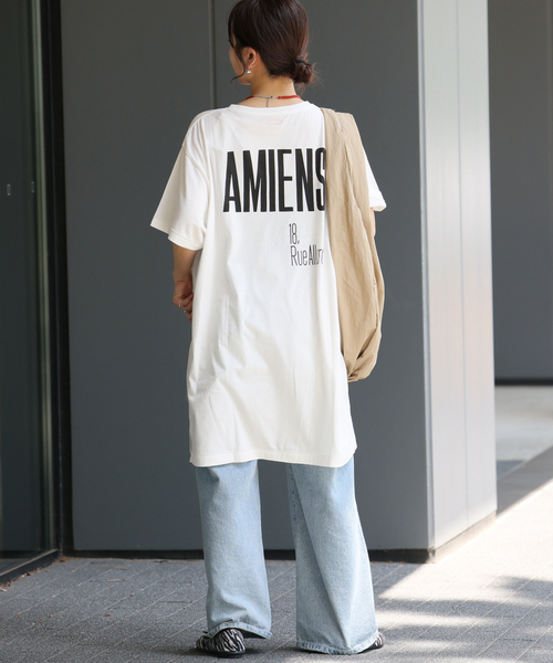 JOURNAL STANDARD relume（ジャーナルスタンダード　レリューム）の「《追加》【La Hutte / ラ・ユット】チュニック（Tシャツ/カットソー・レディース・チャコールグレー/ホワイト・FREE）」の18枚目の写真