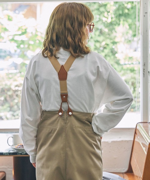 GILDAN(ギルダン)の「【GILDAN】ギルダン別注 アソートロゴ グラフィックプリント&刺繍 オーバーサイズ 長袖Tシャツ(Tシャツ/カットソー・レディース・ホワイト/レッド/オートミール/ネイビー/チャコールグレー/杢グレー・FREE)」の15枚目の写真