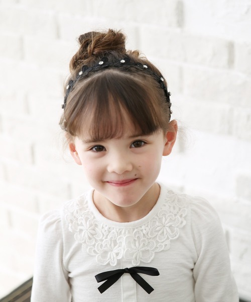 Rora(ローラ)の「ボリー フォーマルカジュアル 長袖Tシャツ(Tシャツ/カットソー・キッズ・ホワイト・150/140/130/120/110)」の5枚目の写真