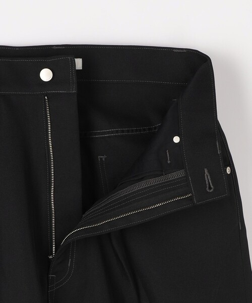 Jieda（ジエダ）の「＜JieDa＞ ワイド ストレート パンツ（スラックス・メンズ・ブラック/グレー・1/2）」の14枚目の写真