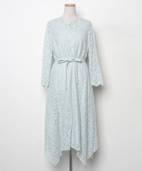 セール/ブランド古着】レース7分袖ワンピース（ワンピース）｜FLICKA  