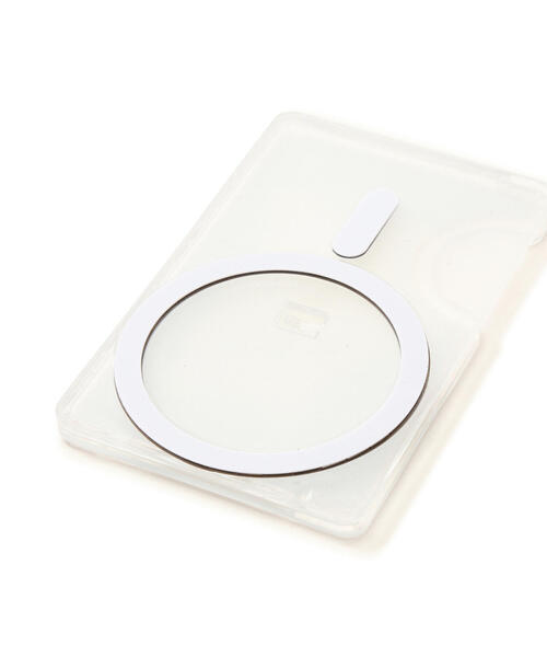 L.H.P（エルエイチピー）の「nib.earth/ニブアース/MAGSAFE ACRYLIC CARD POCKET（その他小物・レディース・ホワイト/ブラック・F）」の5枚目の写真