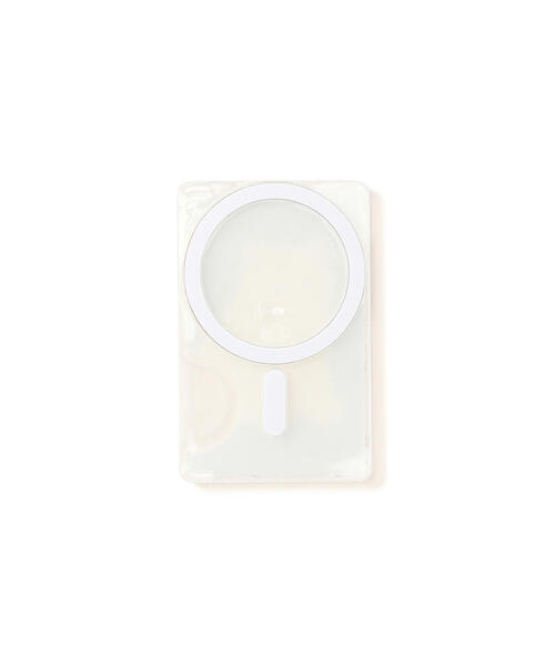 L.H.P（エルエイチピー）の「nib.earth/ニブアース/MAGSAFE ACRYLIC CARD POCKET（その他小物・レディース・ホワイト/ブラック・F）」の3枚目の写真