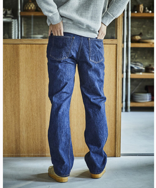 オアスロウ or Slow ブーツカットデニム　サイズ1 orslow オアスロウ SHOE CUT JEANS ONE WASH シューカット