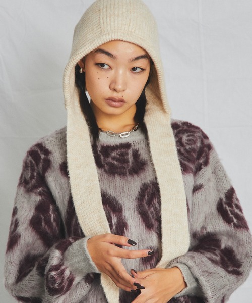 【最終値下】unused todayful イヤーマフ　ニットキャップ FREAK'S STORE｜耳当てニット帽/イヤーキャップ 限定展開 24AW