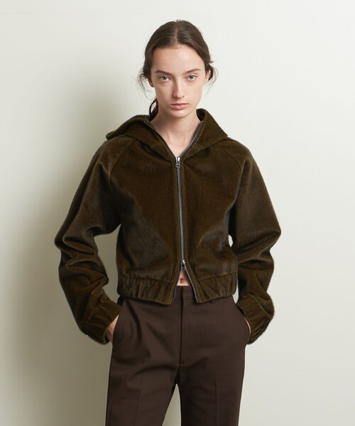完売〔ATTISESSION 〕フェイクシールフーディーパーカー ATTISESSION＞フェイクシール フーディー