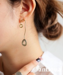 antiqua | アシメワイヤーピアス(ピアス（両耳用）)