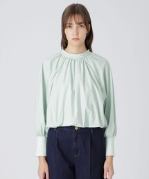 BLUE LABEL CRESTBRIDGE（ブルーレーベルクレストブリッジ）の「マシュマロタイプライターブラウス（シャツ/ブラウス）」