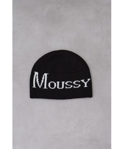 AZUL by moussy（アズールバイマウジー）の「ロゴニットワッチ（ニットキャップ/ビーニー・レディース・アイボリー/ブラック・FREE）」の13枚目の写真
