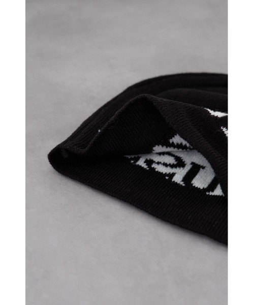 AZUL by moussy（アズールバイマウジー）の「ロゴニットワッチ（ニットキャップ/ビーニー・レディース・アイボリー/ブラック・FREE）」の16枚目の写真