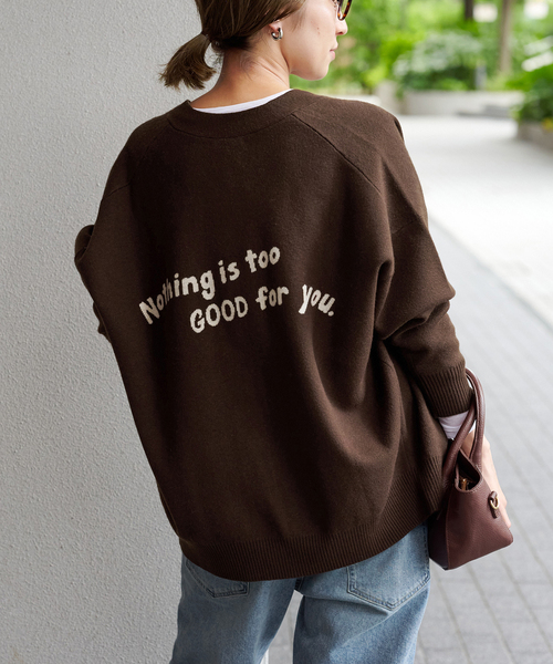 フレームワーク st.Johns 3rd club カレッジロゴカーディガン FRAMeWORK（フレームワーク）の「st.Johns 3rd club 別注カレッジロゴ