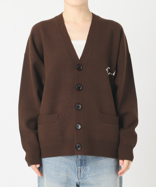 フレームワーク st.Johns 3rd club カレッジロゴカーディガン FRAMeWORK（フレームワーク）の「st.Johns 3rd club カレッジロゴ