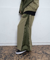 【Nora Lily】Bi-Color Wide Pants(UNISEX)