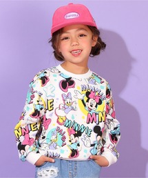 Disney（ディズニー）の「親子お揃い ディズニー 総柄 トレーナー 9845K（スウェット・キッズ）」
