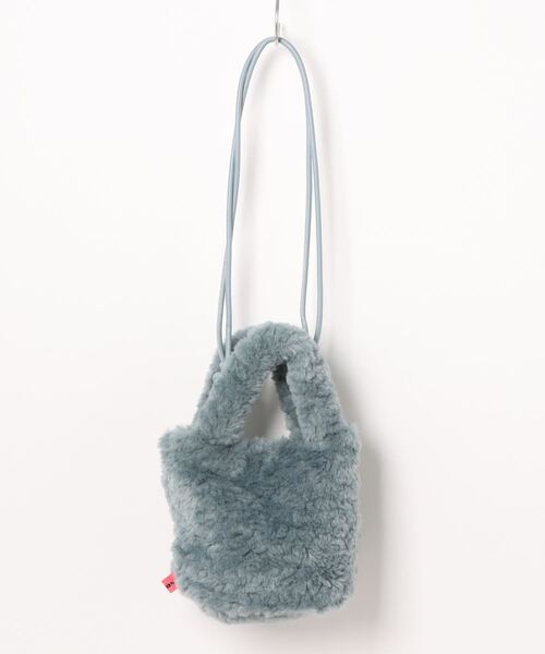 ACCOMMODE（アコモデ）の「オルヨシュ ファートートバッグ（トートバッグ・レディース・ピンク/ベージュ/イエロー/ブルー・FREE）」の5枚目の写真