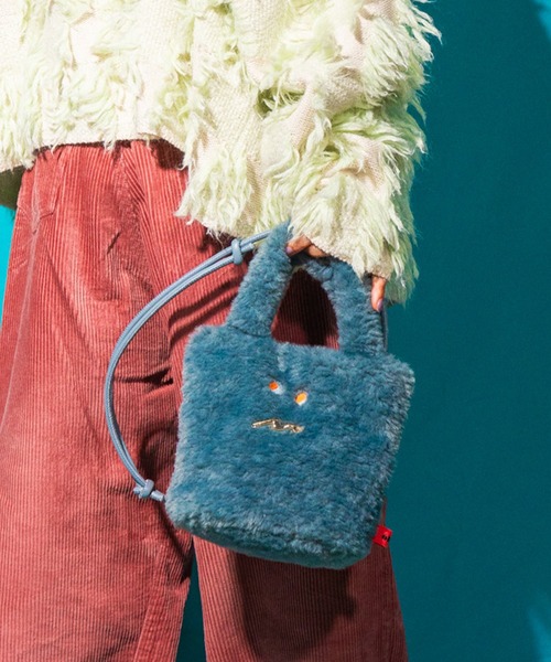 ACCOMMODE（アコモデ）の「オルヨシュ ファートートバッグ（トートバッグ・レディース・ピンク/ベージュ/イエロー/ブルー・FREE）」の13枚目の写真