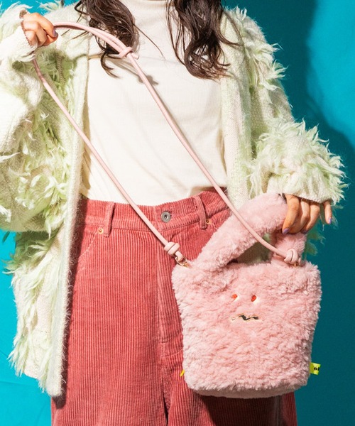 ACCOMMODE（アコモデ）の「オルヨシュ ファートートバッグ（トートバッグ・レディース・ピンク/ベージュ/イエロー/ブルー・FREE）」の15枚目の写真