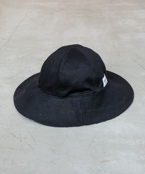 Mighty Shine（マイティシャイン）の「MAD CHECK HAT（ハット・メンズ・ベージュ/ブラック/アイボリー・M/L）」の12枚目の写真