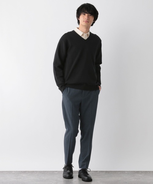 GLOBAL WORK(グローバルワーク)の「メルティVネックプルオーバー/116359(ニット/セーター・メンズ・ネイビー/グレー/ブラック・LARGE/SMALL/X-LARGE/MEDIUM)」の16枚目の写真